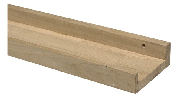 Mensola per quadri in legno di quercia in colore naturale 100 cm Photoframe - vtwonen