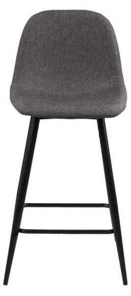 Set di sbagelli da bar grigi in imbottito 2 pz (altezza della seduta 65 cm) Wilma – Actona