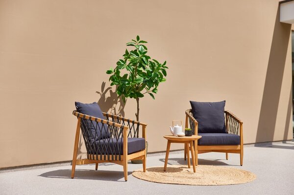 Sedia da giardino in legno di colore naturale Bora Bora - Hartman