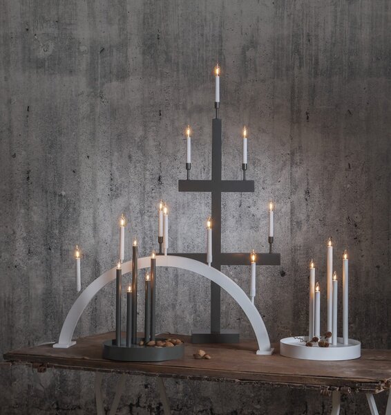 Decorazione a luce bianca ø 32 cm Deco - Star Trading