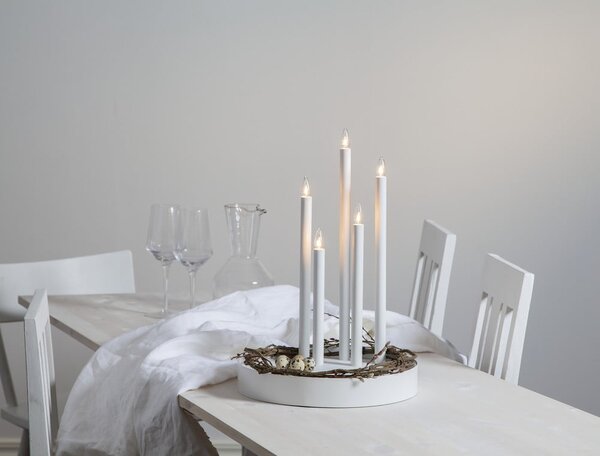 Decorazione a luce bianca ø 32 cm Deco - Star Trading