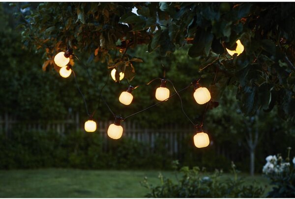 Catena luminosa a LED nera per esterni, lunghezza 5 m Circus Maxi - Star Trading