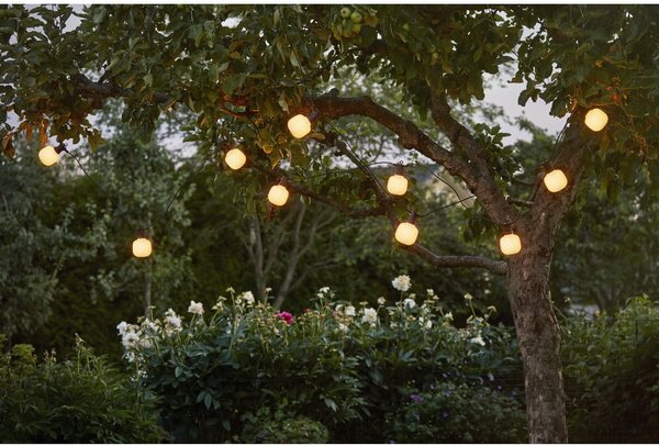 Catena luminosa a LED nera per esterni, lunghezza 5 m Circus Maxi - Star Trading