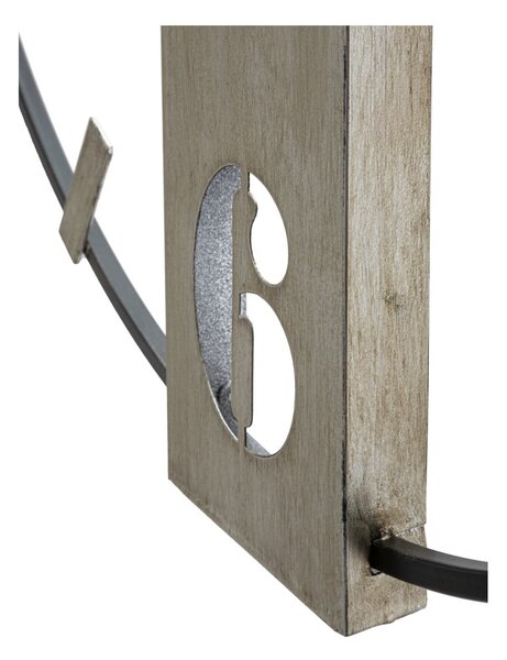 Orologio da parete ø 61 cm Silvery - Mauro Ferretti