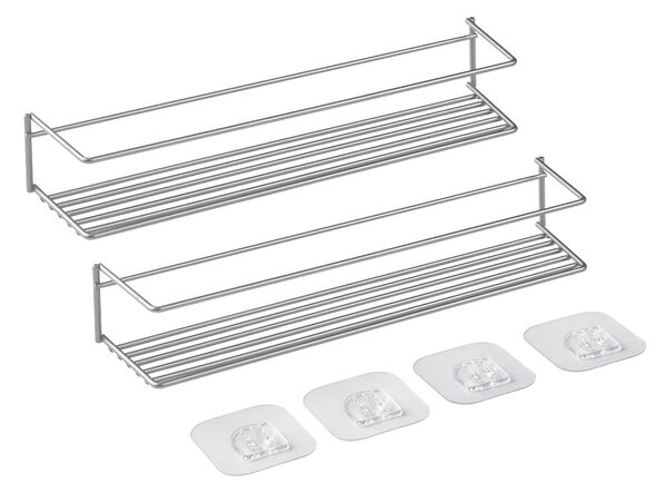 Set di 2 mensole a muro per spezie - Metaltex