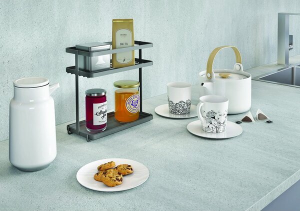 Organizzatore di rametti in acciaio inox Tokyo Lava - Metaltex