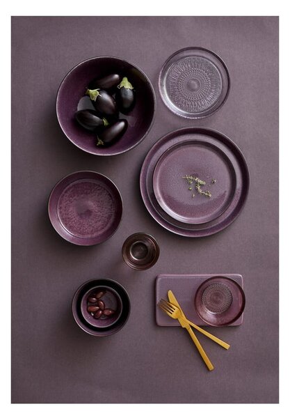 Ciotolina nera/viola in gres 1 l Gastro Black/Purple – Bitz