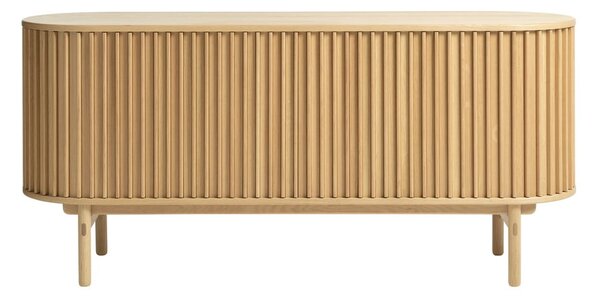 Cassettiera bassa in rovere naturale 160x73 cm Carno - Unique Furniture