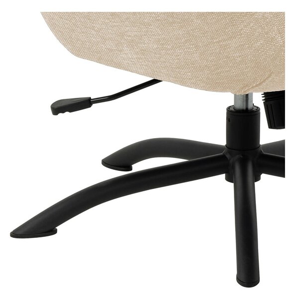 Set di orecchie e poggiapiedi bianco e crema Talgarth - Actona