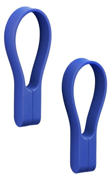 Ganci in silicone blu in set da 2 Loop - Zone