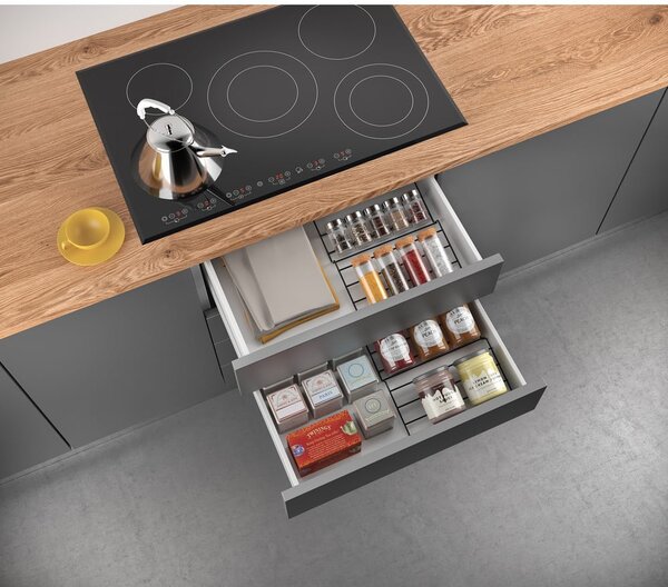 Organizzatore di rametti in acciaio inox Lava - Metaltex
