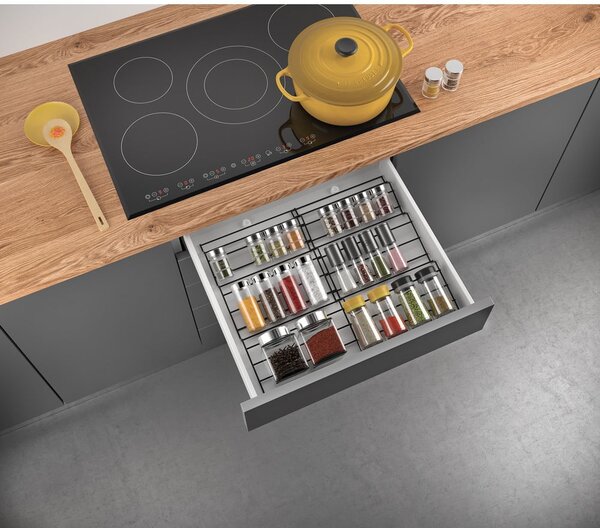 Organizzatore di rametti in acciaio inox Lava - Metaltex