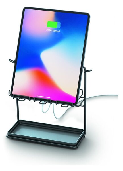 Organizzatore per ufficio nero My Pocket - Metaltex