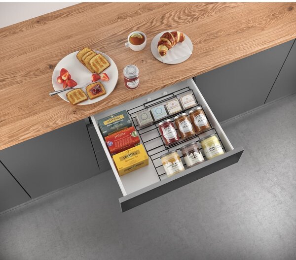 Organizzatore di rametti in acciaio inox Lava - Metaltex