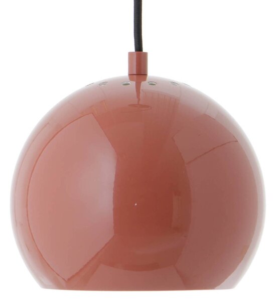 Lampada a sospensione FRANDSEN Ball, rosso, Ø 18 cm