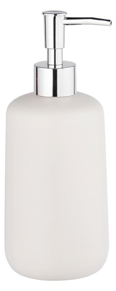 Dispenser di sapone in ceramica bianca 0,5 l Olinda - Allstar