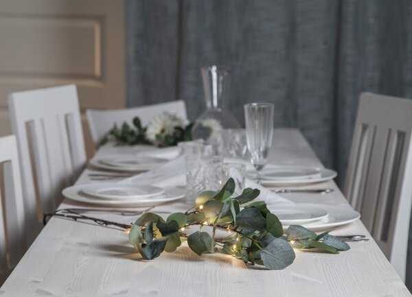 Decorazione luminosa a LED verde, lunghezza 90 cm Eucalyptus - Star Trading
