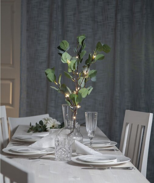 Decorazione luminosa a LED verde, lunghezza 90 cm Eucalyptus - Star Trading