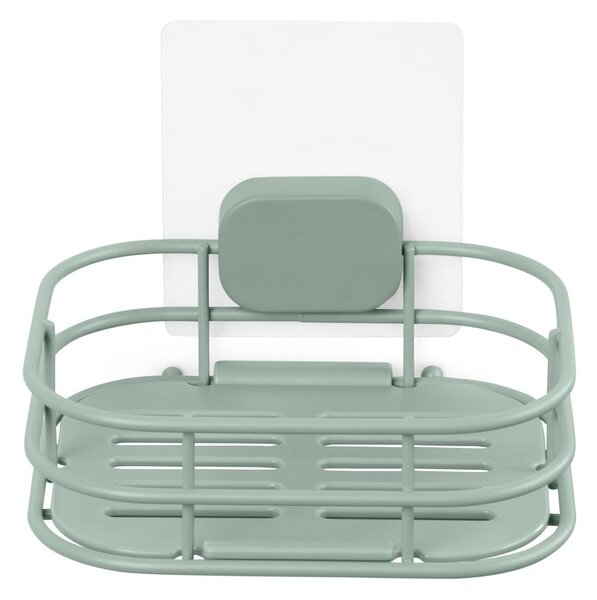 Dispenser di sapone autoportante in metallo color menta Grena - Compactor