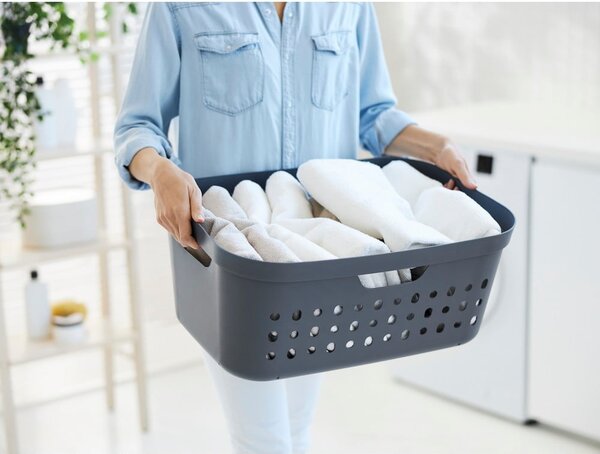 Cesto portabiancheria in plastica da 39 l Jona - Rotho