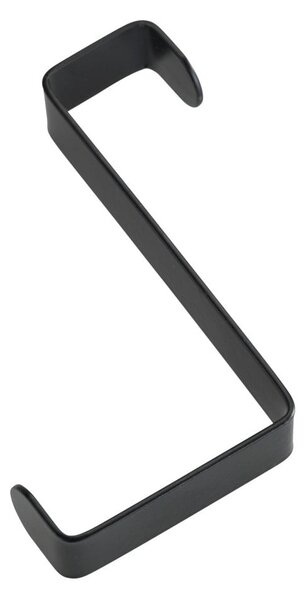 Set di 4 ganci per porte in nero opaco - Wenko