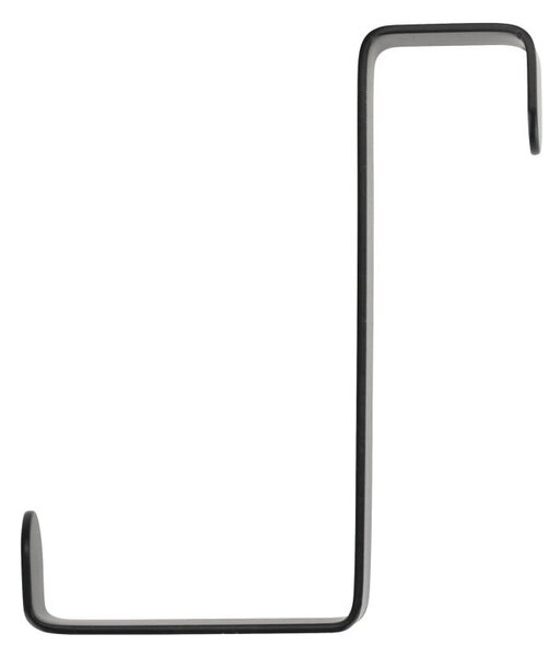 Set di 4 ganci per porte in nero opaco - Wenko