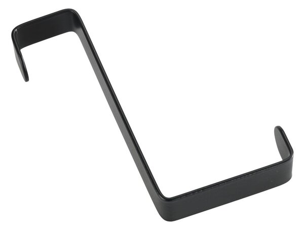 Set di 4 ganci per porte in nero opaco - Wenko