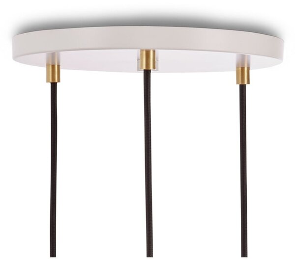 Apparecchio a sospensione dimmerabile in colore bianco-naturale ø 25 cm - tala