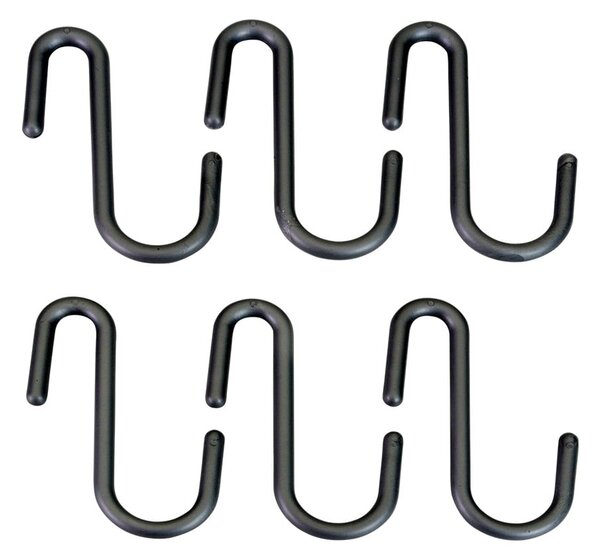 Set di 6 ganci per appendere City - Metaltex