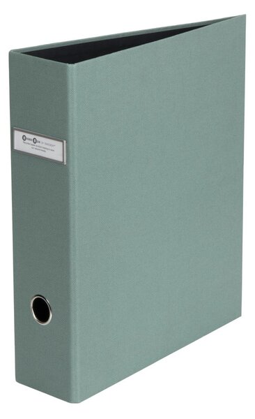 Organizer verde in cartone per documenti Archie Canvas Paper Laminate – Bigso