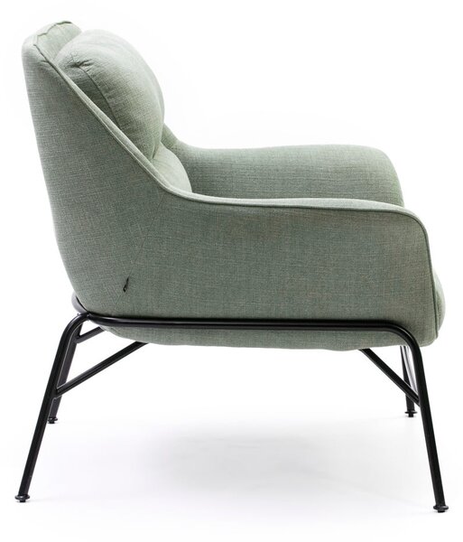 Poltrona grigio-verde Sadira - Teulat