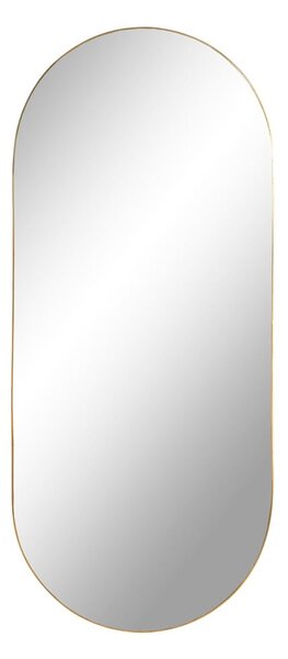 Specchio da parete con cornice in oro , 35 x 80 cm Jersey - House Nordic