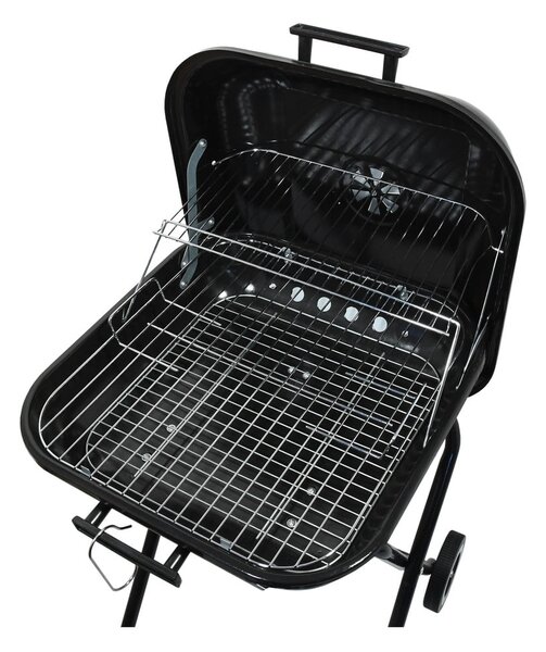 Griglia a carbone rettangolare Cattar , 43 x 40 cm Trapani - Cattara