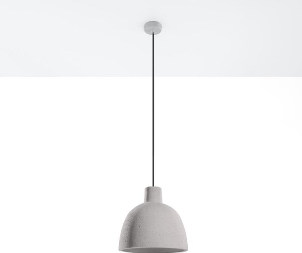 Apparecchio a sospensione grigio chiaro ø 28 cm Filippo - Sollux