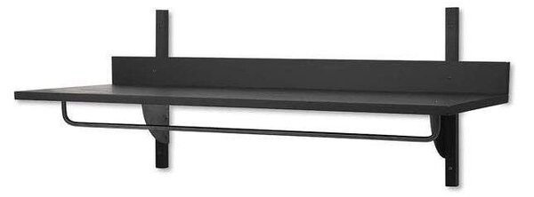 Ferm LIVING - Sector Rack Mensola Nero Cenere/Bl Ottone ferm LIVING