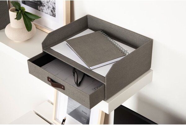 Organizzatore di documenti in cartone con cassetto Walter - Bigso Box of Sweden