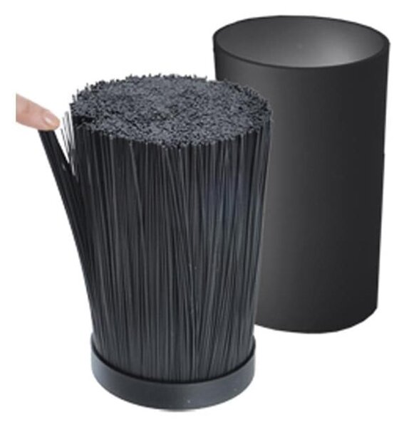 Supporto per coltelli con setole Nero, ⌀ 11 cm - Orion
