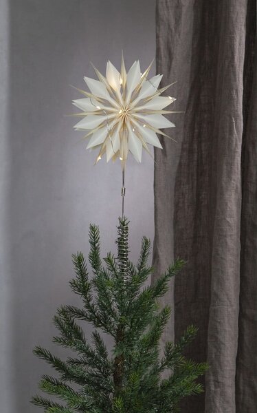 Decorazione luminosa bianca con motivo natalizio Flinga - Star Trading