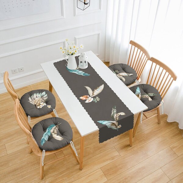 Set di 4 sedute e tavolo - Mila Home