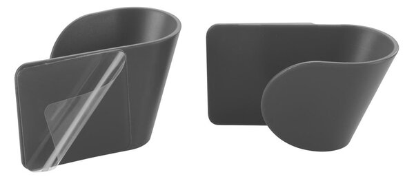 Portacoperchi in plastica autoportanti, set da 8 - Wenko