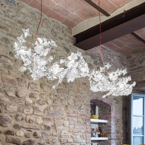 Slamp Lampada a sospensione Hanami Suspension, dimmerabile, Soggiorno / Sala da pranzo, Plastica, Design, Lampada a sospensione