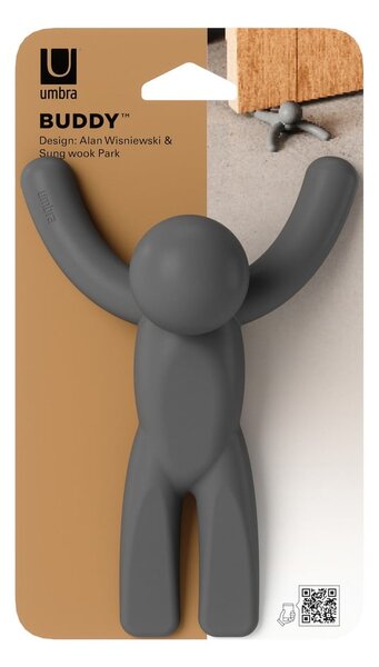 Umbra Buddy Fermaporta: Set Di 2 Fermaporta In Gomma Morbida, Design Divertente E Antiscivolo - Ideale Regalo - Foto 11