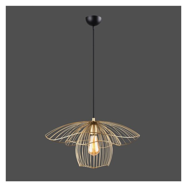 Lampada a sospensione di colore oro , altezza 123 cm Root - Squid Lighting