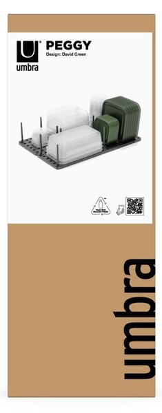 Rastrelliere per coperchi e teglie 2 pz. Peggy - Umbra