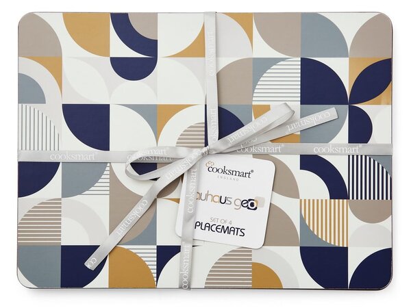 Tovagliette in set in sughero/carta 4 pz 21,5x29 cm Bauhaus – Cooksmart ®