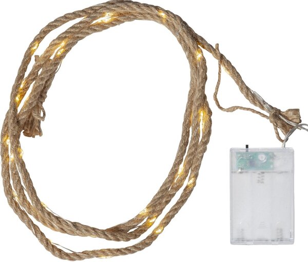 Catena luminosa a LED marrone, lunghezza 2 m Jutta - Star Trading