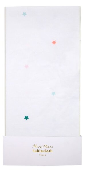 Tovaglia 137x259 cm Rainbow Star - Meri Meri