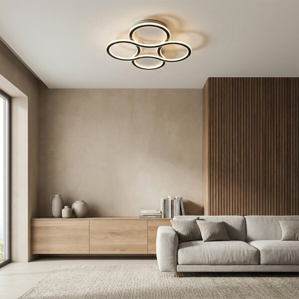 Brilagi - Plafoniera LED dimmerabile ORELLI LED/53W/230V 3000-6000K + telecomando