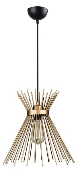 Lampada a sospensione in metallo color oro Izmir - Squid Lighting