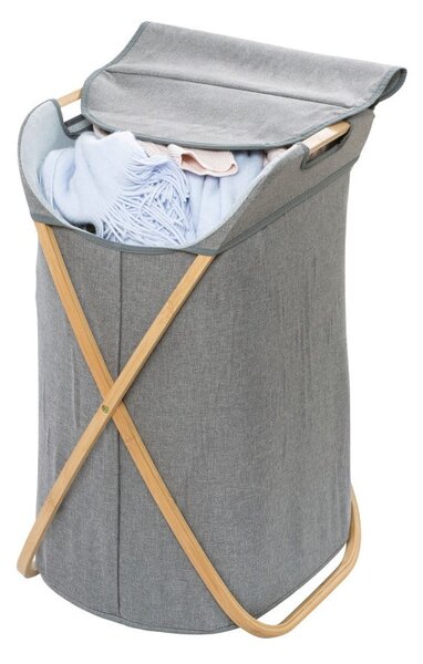Cesto per il bucato con struttura in bambù Bambù, 79 l Bahari - Wenko